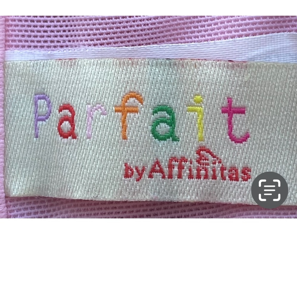 Parfait PNK/MAROON Unlined Long Bra, 32D *P1046 - Picture 7 of 8